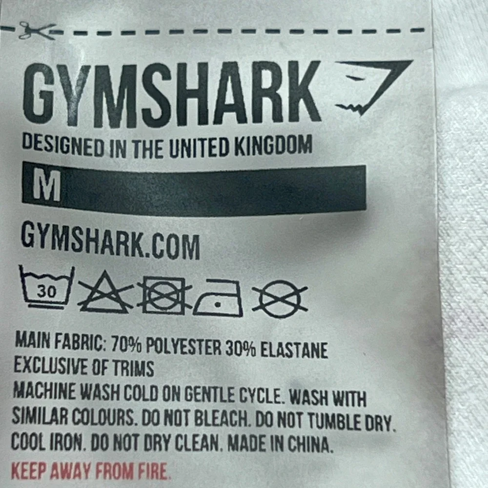 Gymshark Womens‎ Medium Marble Print High Waisted Leggings with Pockets Beige